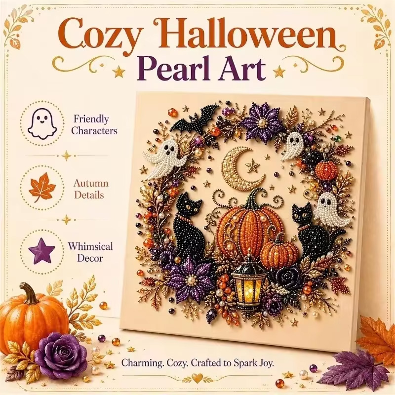 Resin Craft For Beginners - @Halloween Ghost Pearl Art Kit voor