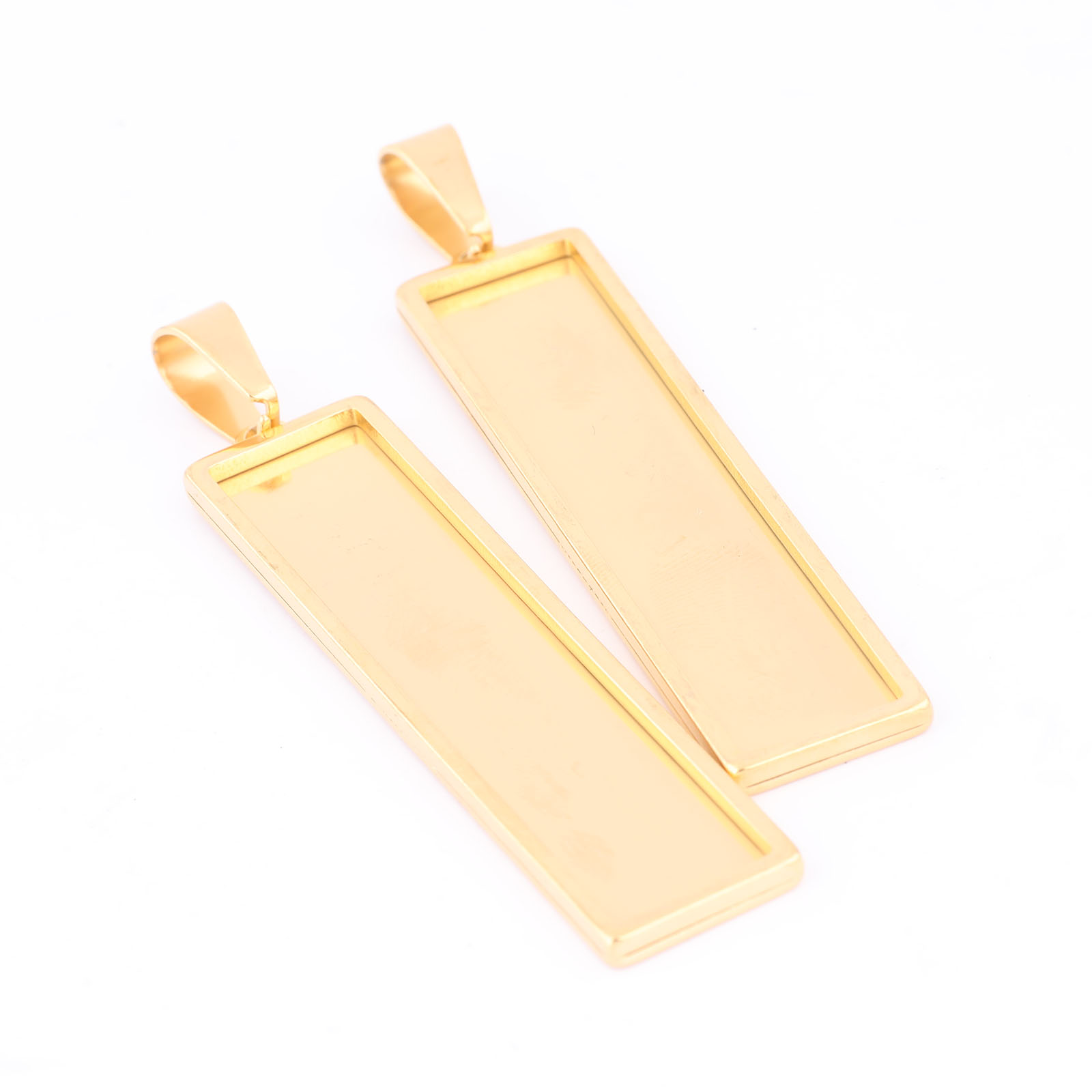 5 stuks roestvrij staal vergul - Bezels Set Pendant recensie en prijs