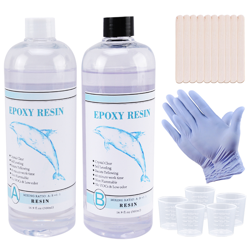 1:1 heldere epoxyhars kristalh - Epoxy Uv Resin Kit recensie en prijs